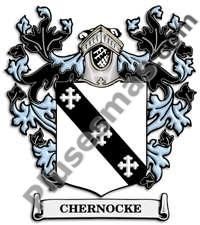 Escudo del apellido Chernocke