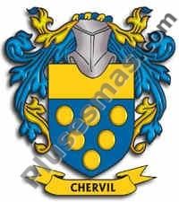 Escudo del apellido Chervil