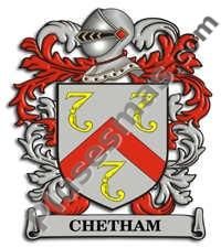 Escudo del apellido Chetham