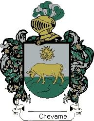 Escudo del apellido Chevarne