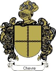 Escudo del apellido Chevre