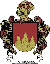 Escudo del apellido Chiagondo