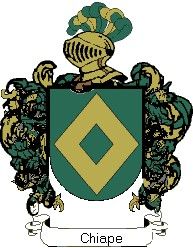 Escudo del apellido Chiape