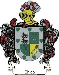 Escudo del apellido Chica