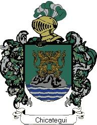 Escudo del apellido Chicategui