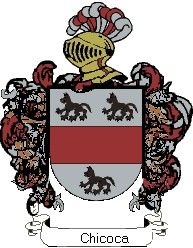 Escudo del apellido Chicoca