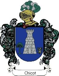 Escudo del apellido Chicot