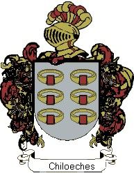 Escudo del apellido Chiloeches