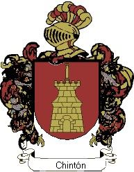 Escudo del apellido Chintón