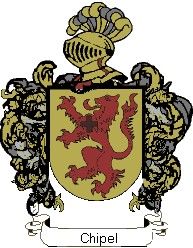 Escudo del apellido Chipel