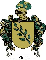 Escudo del apellido Chirac