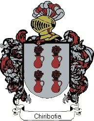 Escudo del apellido Chiribofia