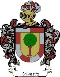 Escudo del apellido Chivestra