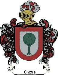 Escudo del apellido Chofre