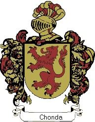 Escudo del apellido Chonda