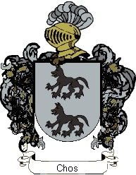 Escudo del apellido Chos