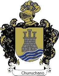 Escudo del apellido Churruchano