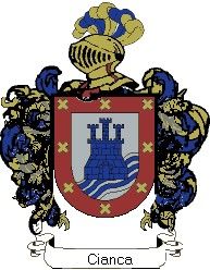 Escudo del apellido Cianca