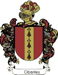 Escudo del apellido Cibantes