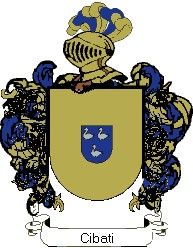 Escudo del apellido Cibati