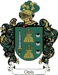 Escudo del apellido Cibils