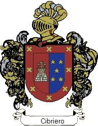 Escudo del apellido Cibriero