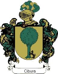 Escudo del apellido Cibura