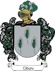 Escudo del apellido Ciburu