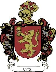 Escudo del apellido Cifra