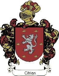 Escudo del apellido Cifrian