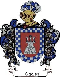 Escudo del apellido Cigales