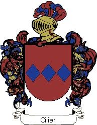 Escudo del apellido Cilier