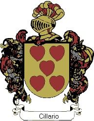 Escudo del apellido Cillario