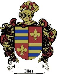 Escudo del apellido Cilles