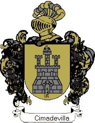 Escudo del apellido Cimadevilla