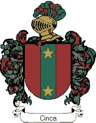 Escudo del apellido Cinca