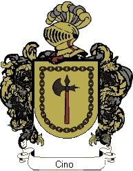 Escudo del apellido Cino