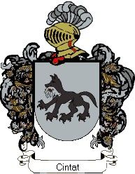 Escudo del apellido Cintat