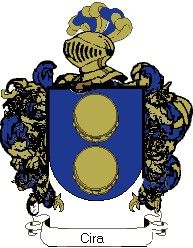 Escudo del apellido Cira