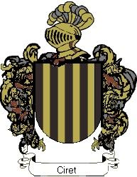 Escudo del apellido Ciret