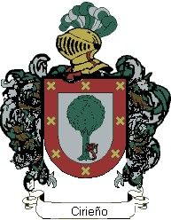 Escudo del apellido Cirieño