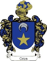 Escudo del apellido Ciriza