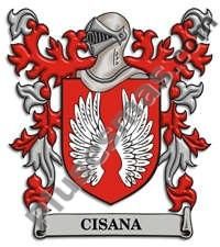 Escudo del apellido Cisana