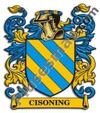 Escudo del apellido Cisoning