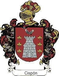 Escudo del apellido Cispón