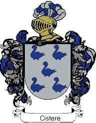 Escudo del apellido Cistere