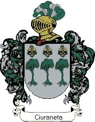 Escudo del apellido Ciuraneta