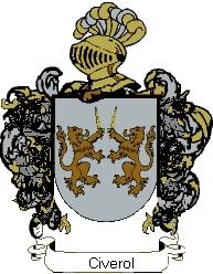 Escudo del apellido Civerol