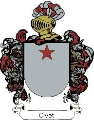 Escudo del apellido Civet