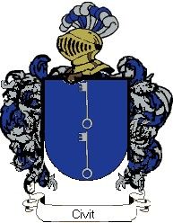 Escudo del apellido Civit